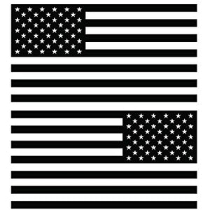 USA Flag Die Cut Vinyl Decals