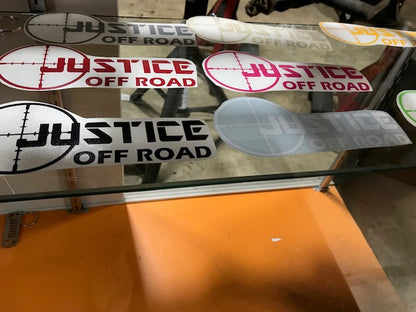 Justice Off Road Decal